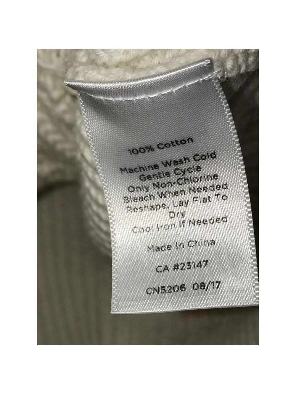 Talbots Women's Pullover Sweater Plaid Cowl Neck White Size XS Petite - Picture 3 of 9